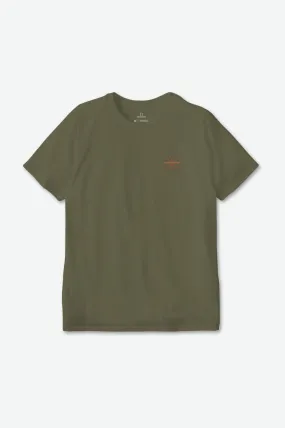 Oath V S/S Standard Tee - Olive Surplus/Carrot/Washed Black