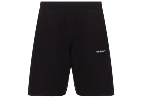 Off-White Caravaggio Arrow Sweat Shorts 'Black'