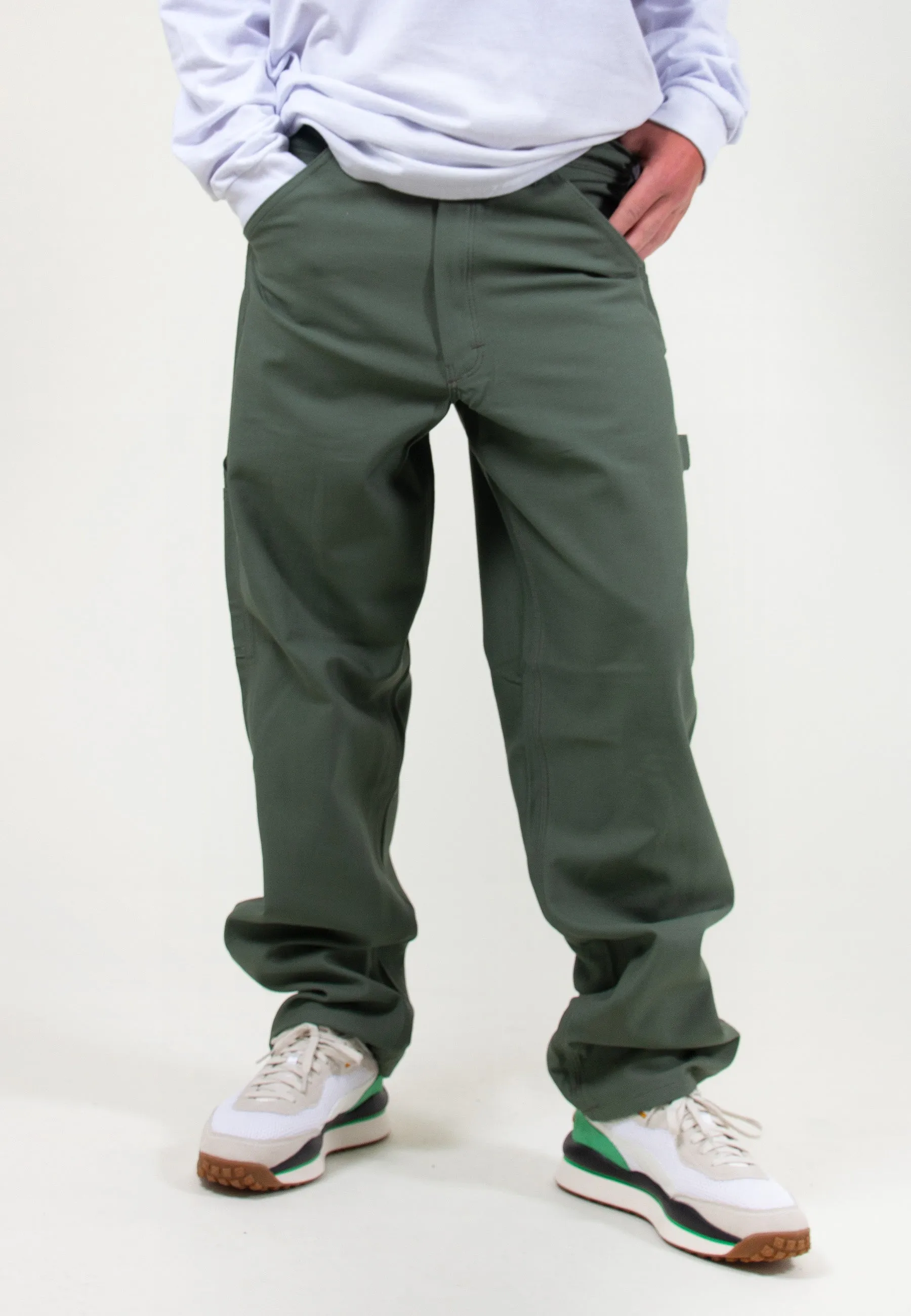 OG Painter Pant - olive sateen