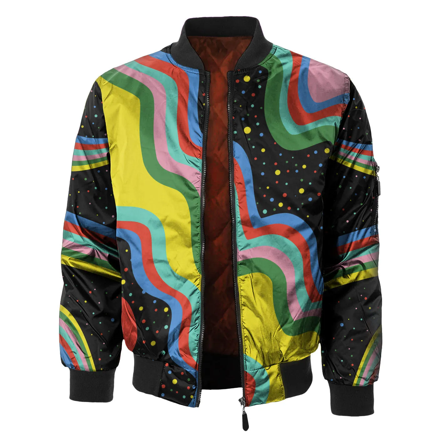 Oop Art Bomber Jacket