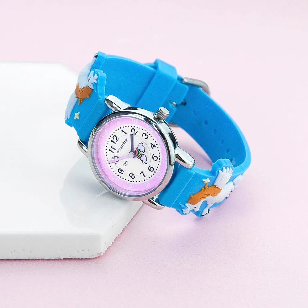 Personalised Kids Rainbow Unicorn Watch