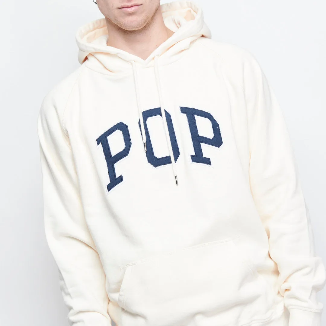 Pop Trading Company - Arch Hooded Sweat (Off White)