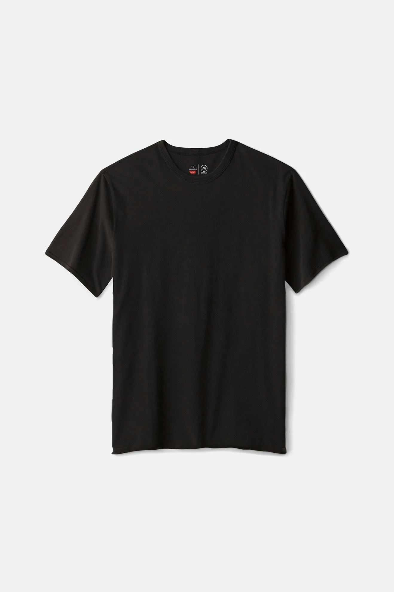 Premium Cotton S/S Tailored T-Shirt - Black