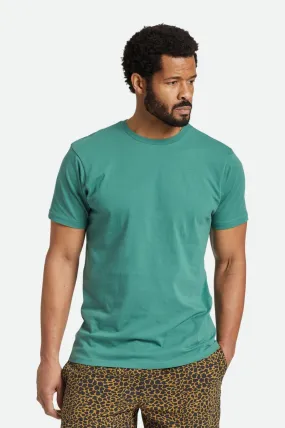 Premium Cotton S/S Tailored Tee - Spruce