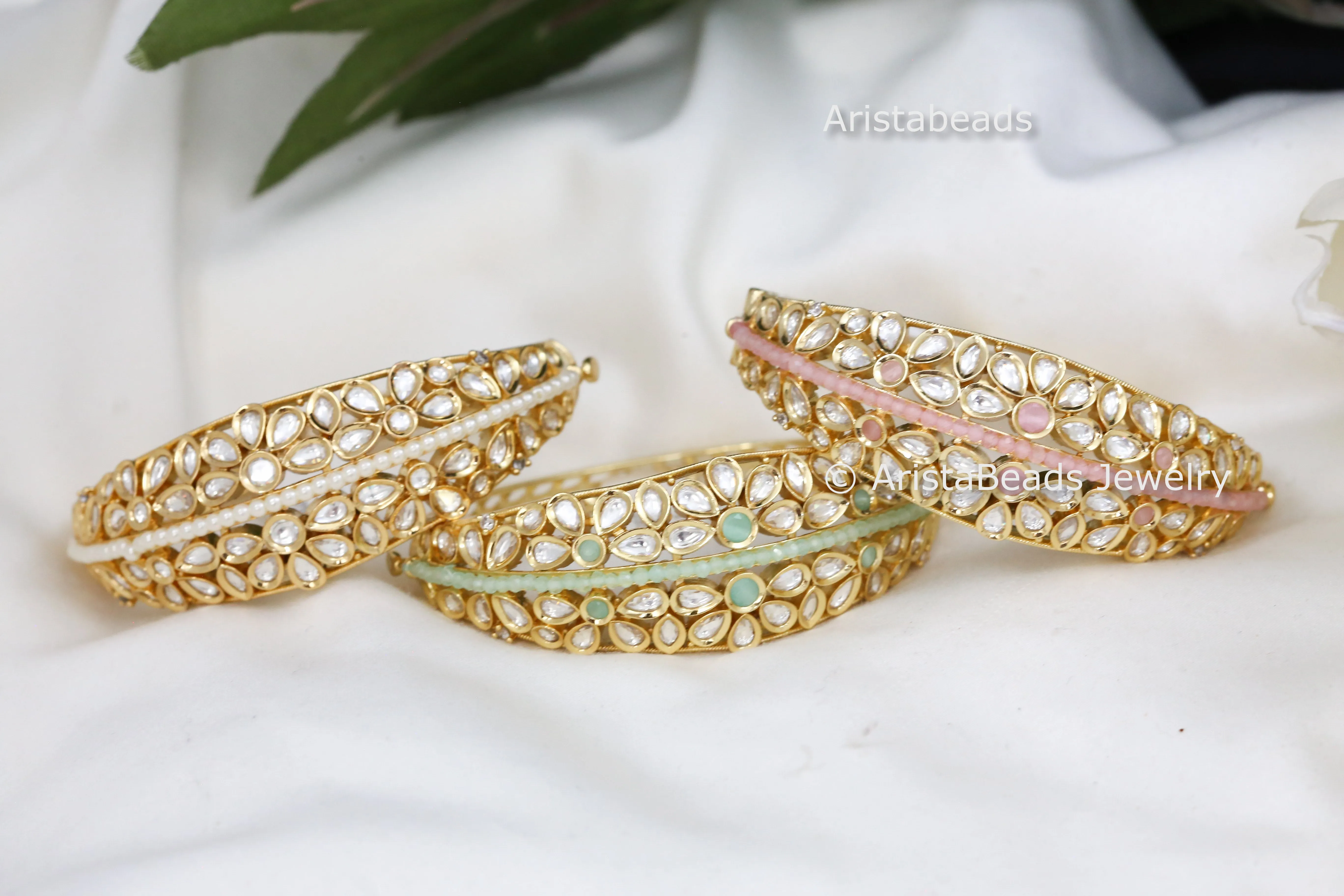 Premium Quality Foil Kundan Bracelet