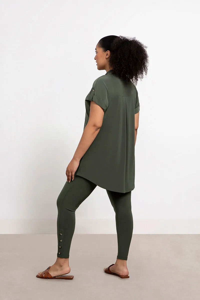 Quest Pocket Tunic | Melange Olive