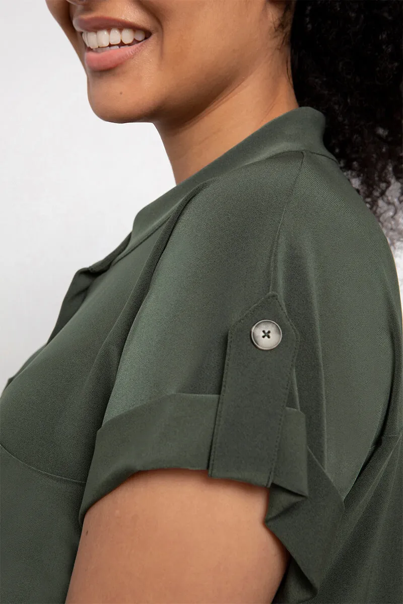 Quest Pocket Tunic | Melange Olive