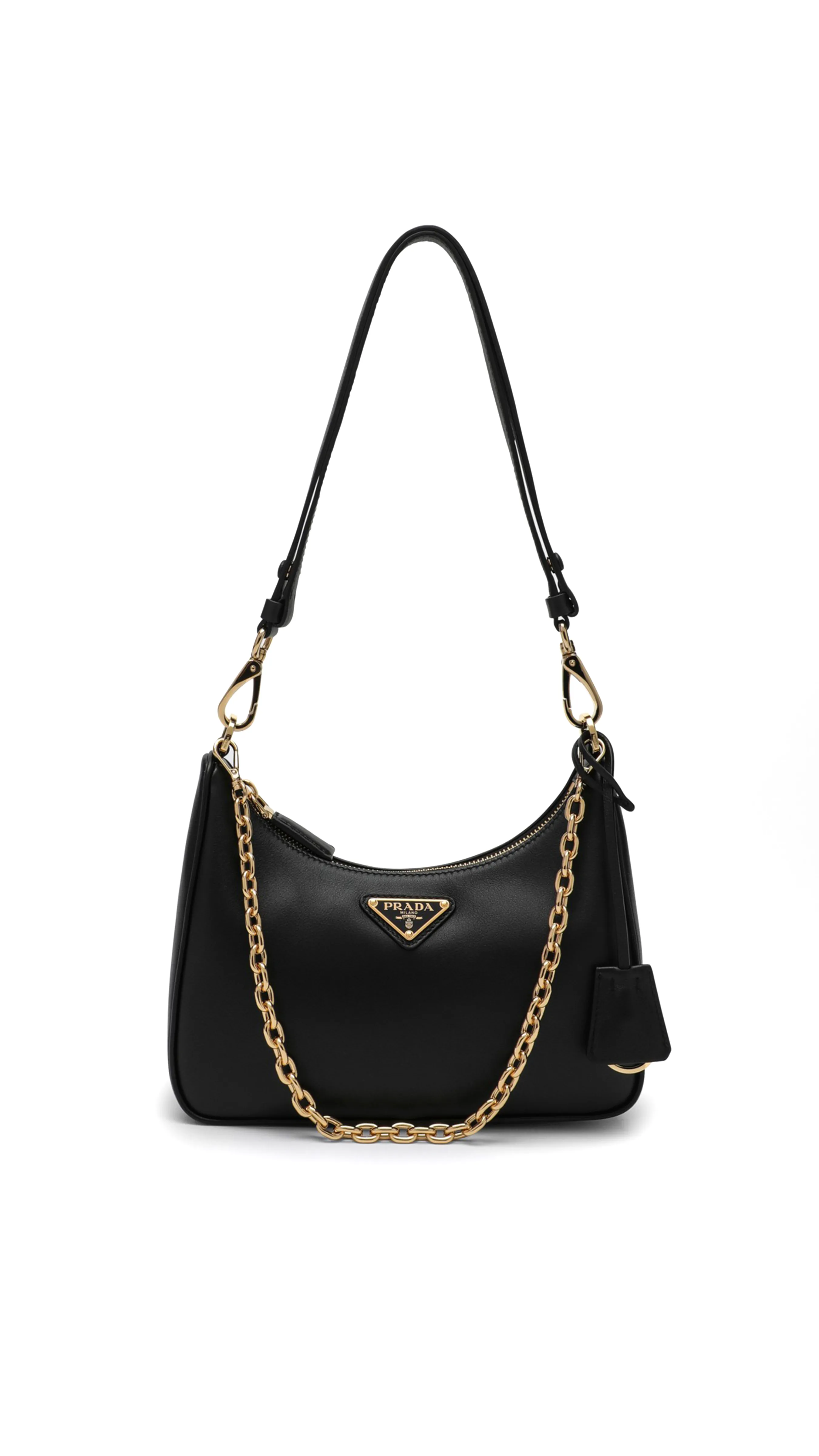 Re-Edition Mini Nappa Leather Bag - Black