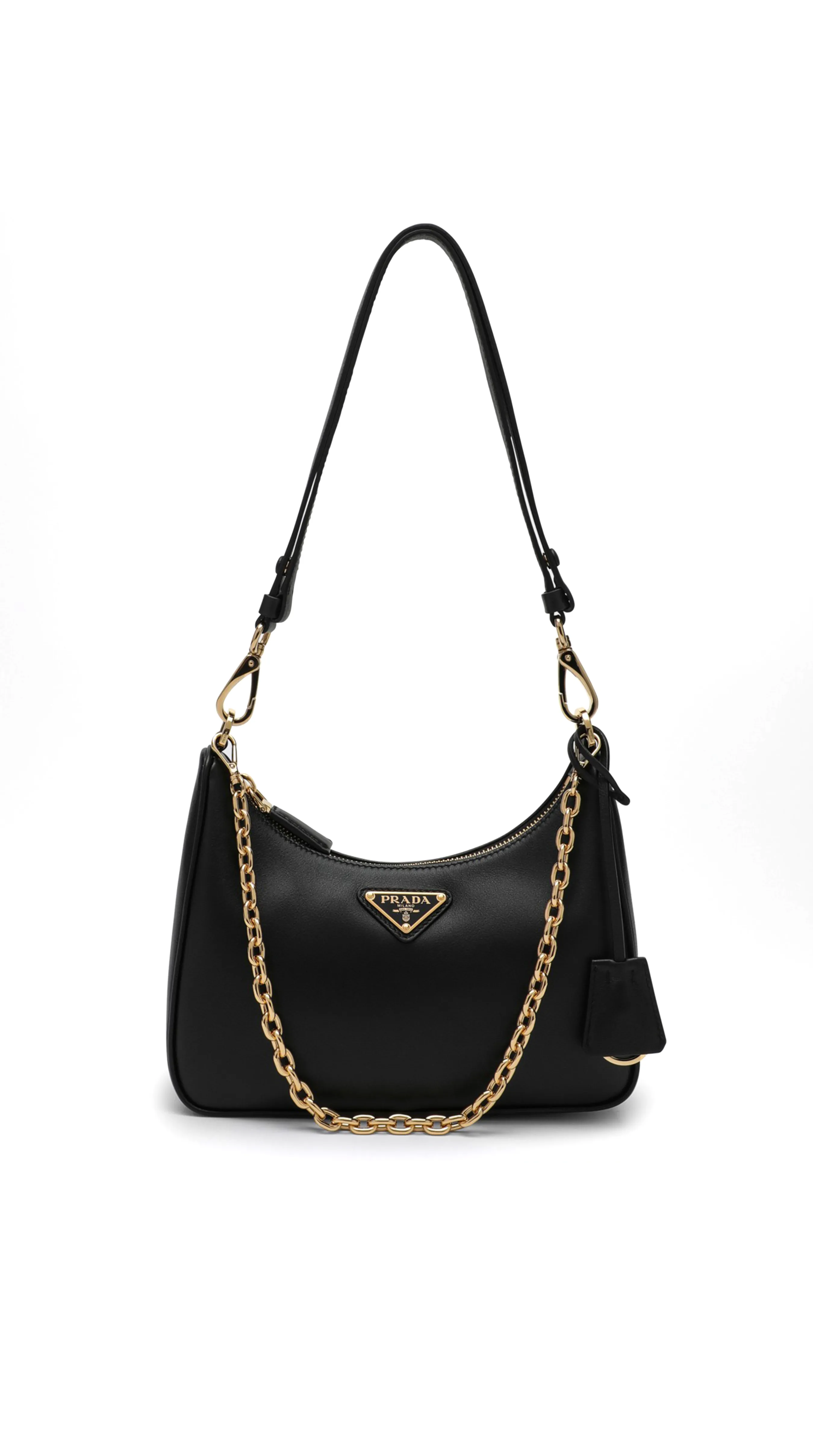 Re-Edition Mini Nappa Leather Bag - Black