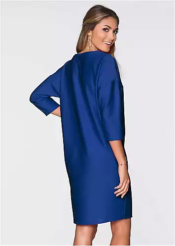 Ribbed Jersey Dress by bonprix | Look Again