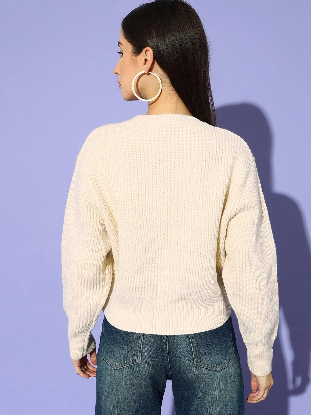 Ribbed Pullover