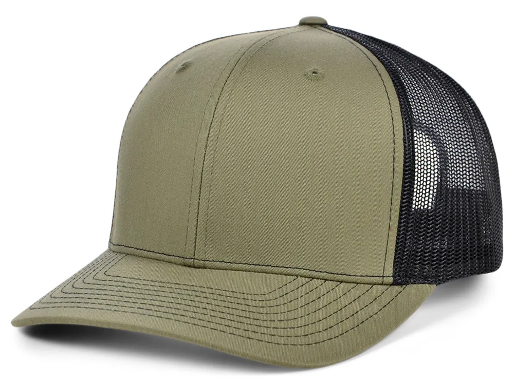 Richardson 112 Trucker - Olive/Black