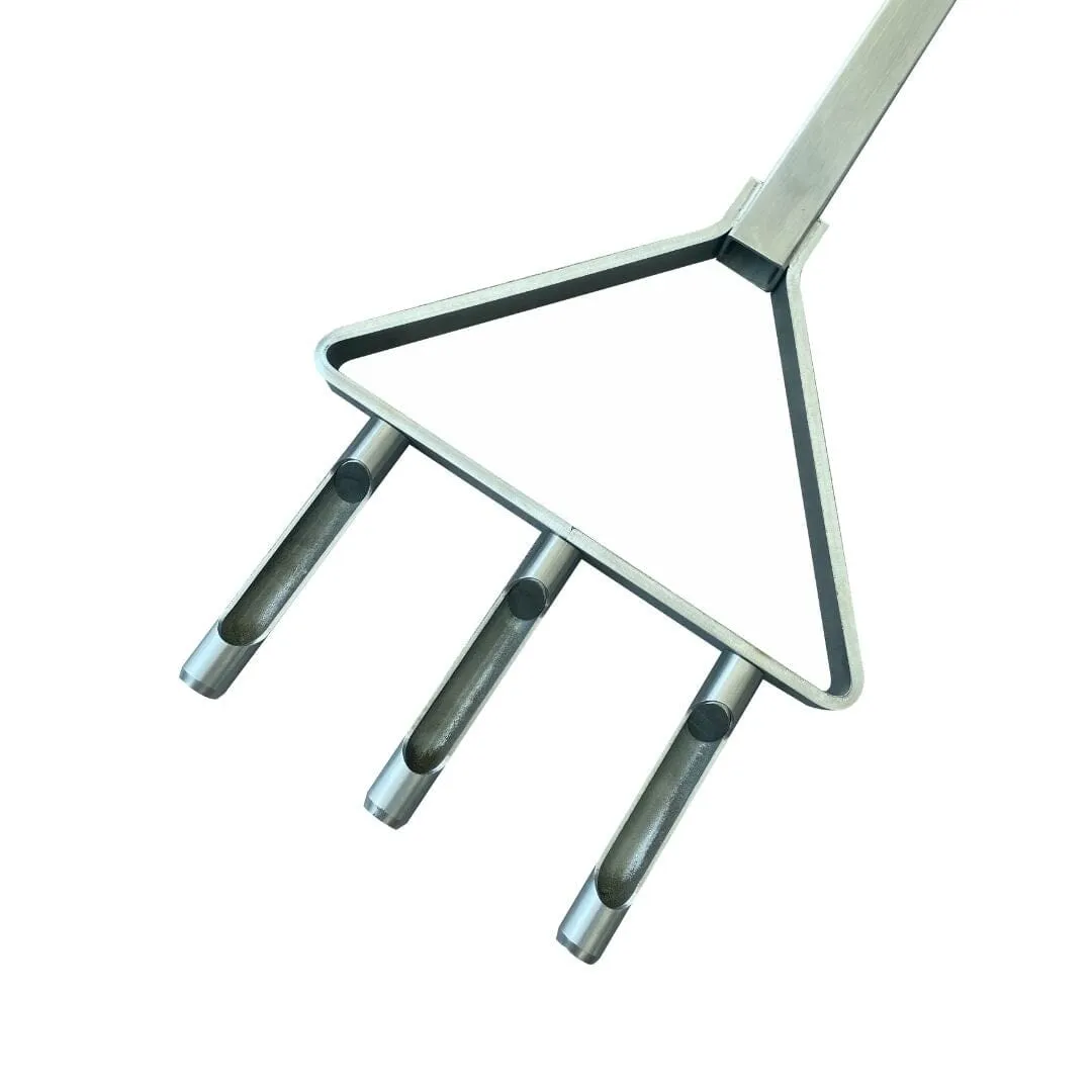 RISISANI Premium Hand-Aerifizierer L-101 in Edelstahl