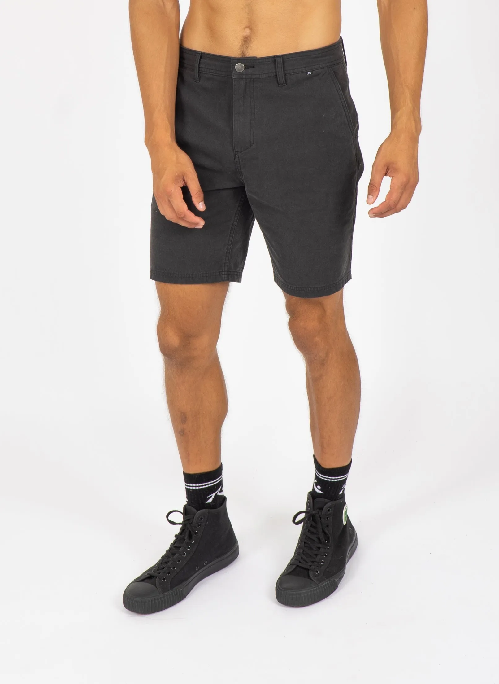 Rusty USA Cardiff 18 Walkshort Black