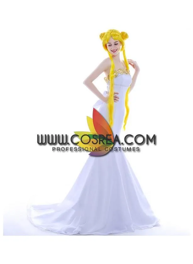 Sailormoon Neo Queen Gold Cosplay Costume