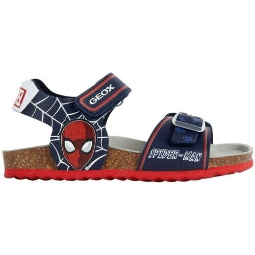 SANDALI  GEOX JUNIOR J GHITA SPIEDERMAN NAVY/RED J358LC 000BC C0735