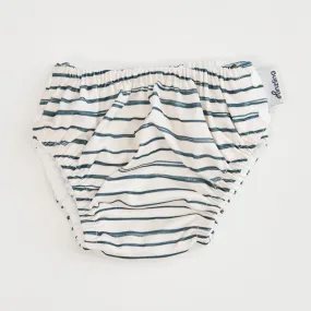 Schwimmwindel | Navy stripes