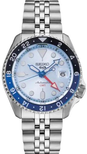 Seiko 5 Sports Automatic GMT SKX Sports Style Asia Exclusive Limited Edition Ice Blue SSK029