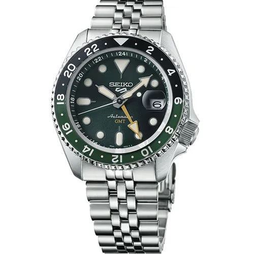 Seiko 5 Sports Green Dial Men 42.5mm SSK035K1