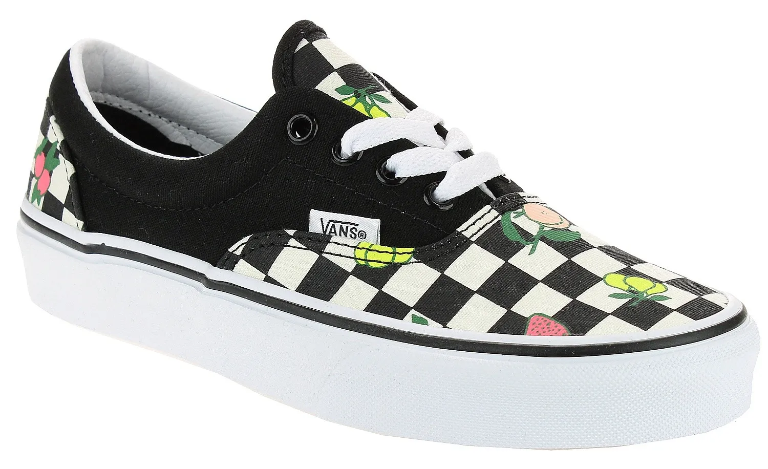 shoes Vans Era - Fruit Checkerboard Black/White