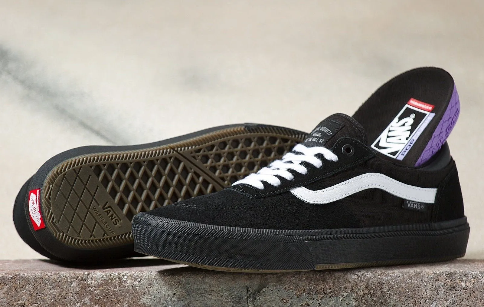 shoes Vans Gilbert Crockett - Blackout - men´s