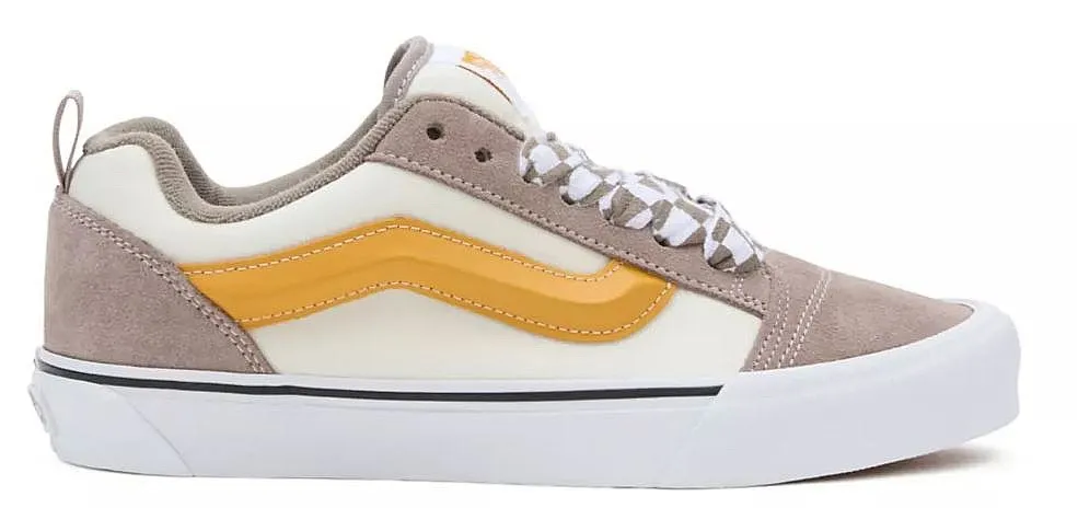 shoes Vans Knu Skool - Mega Check Gray/Marshmallow