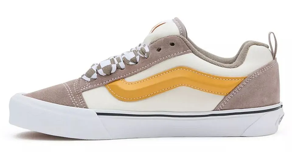 shoes Vans Knu Skool - Mega Check Gray/Marshmallow