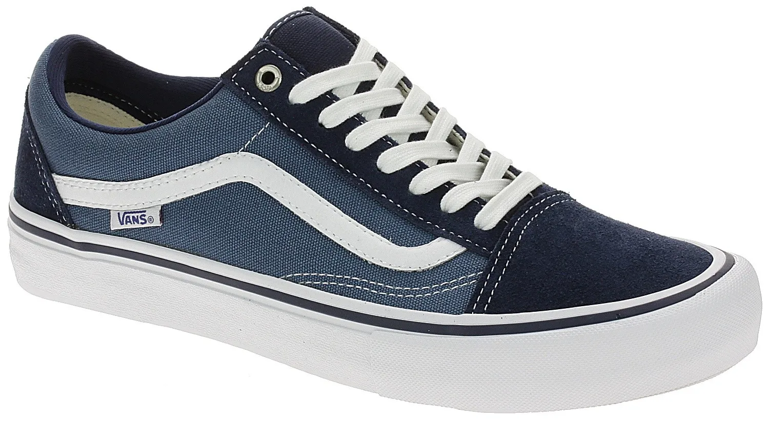 shoes Vans Old Skool Pro - Navy/Stv Navy/White - men´s