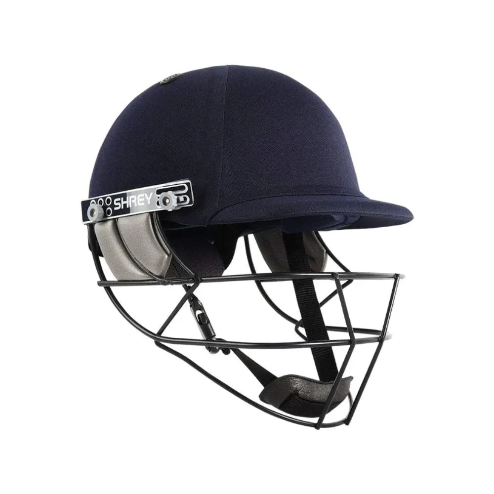 SHREY Premium 2.0 Mild Steel Visor Cricket Helmet (L)