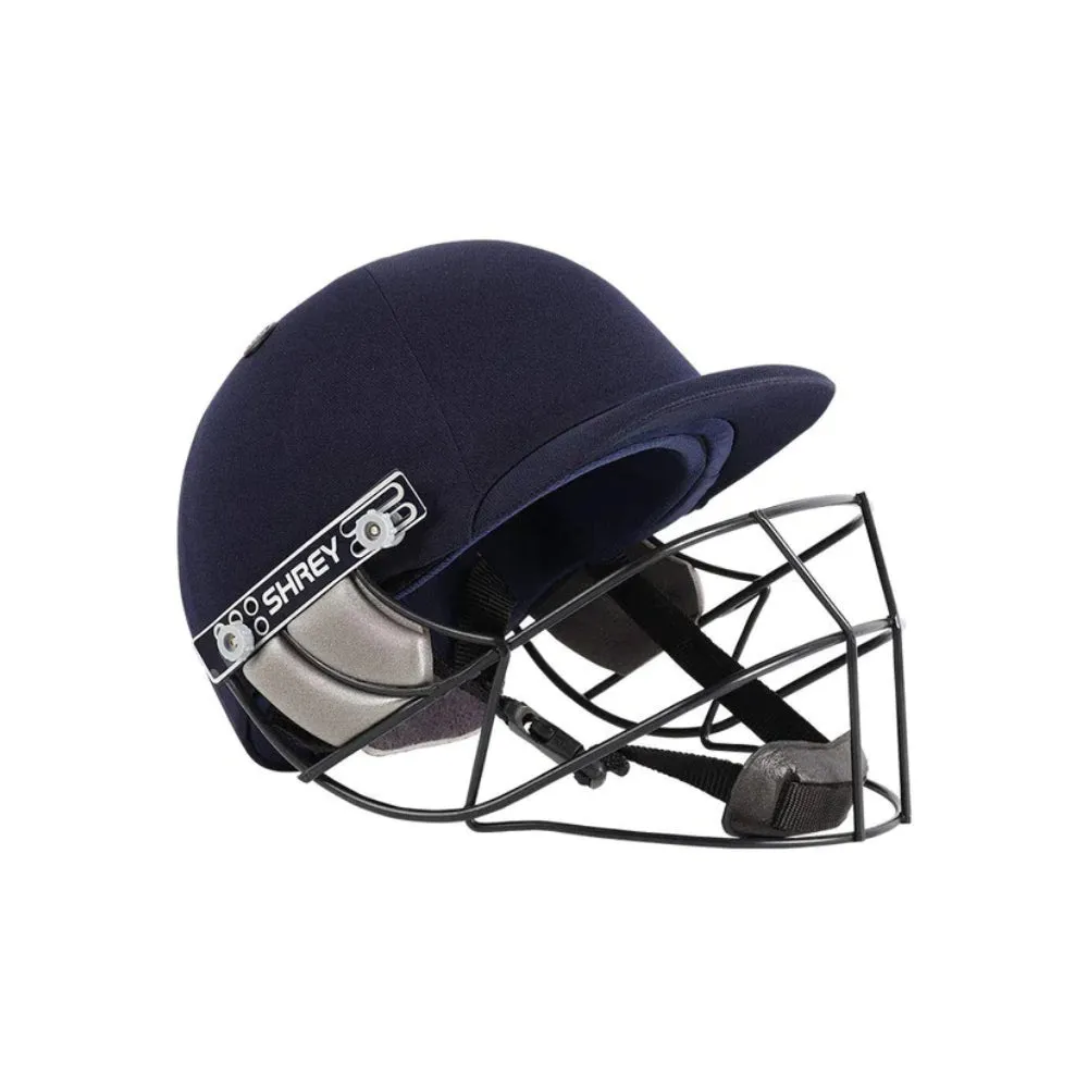 SHREY Premium 2.0 Mild Steel Visor Cricket Helmet (L)