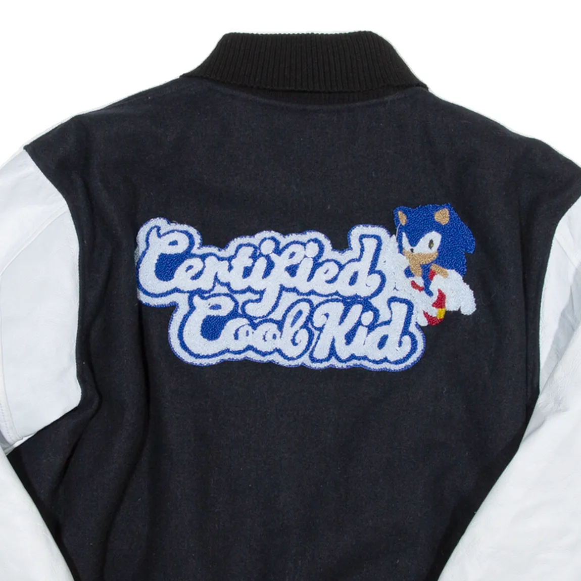 Sonic Hedgehog Womens Bomber Jacket Black S