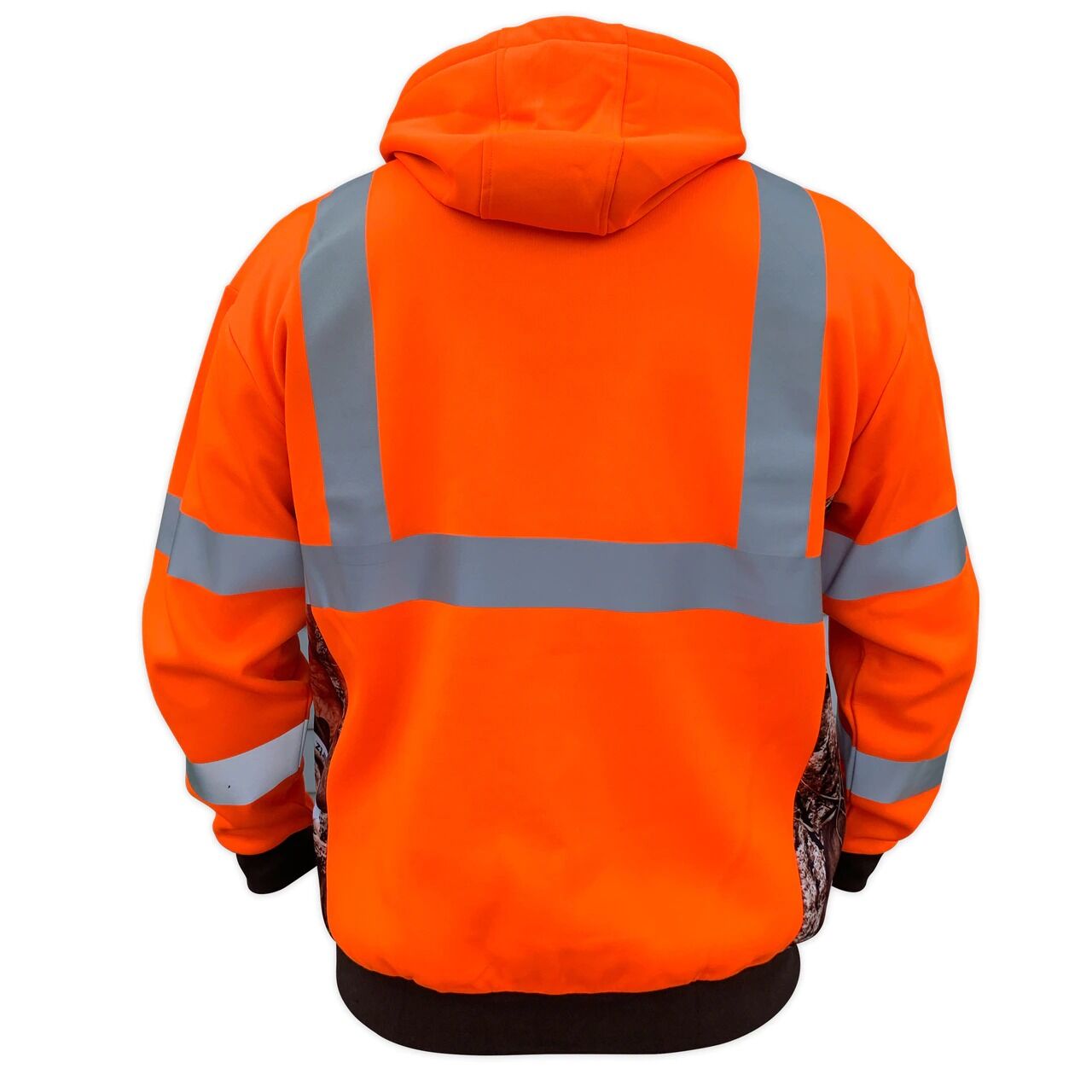 SS360º ANSI Class 3 Deepwoods Camo Orange Safety Hoodie