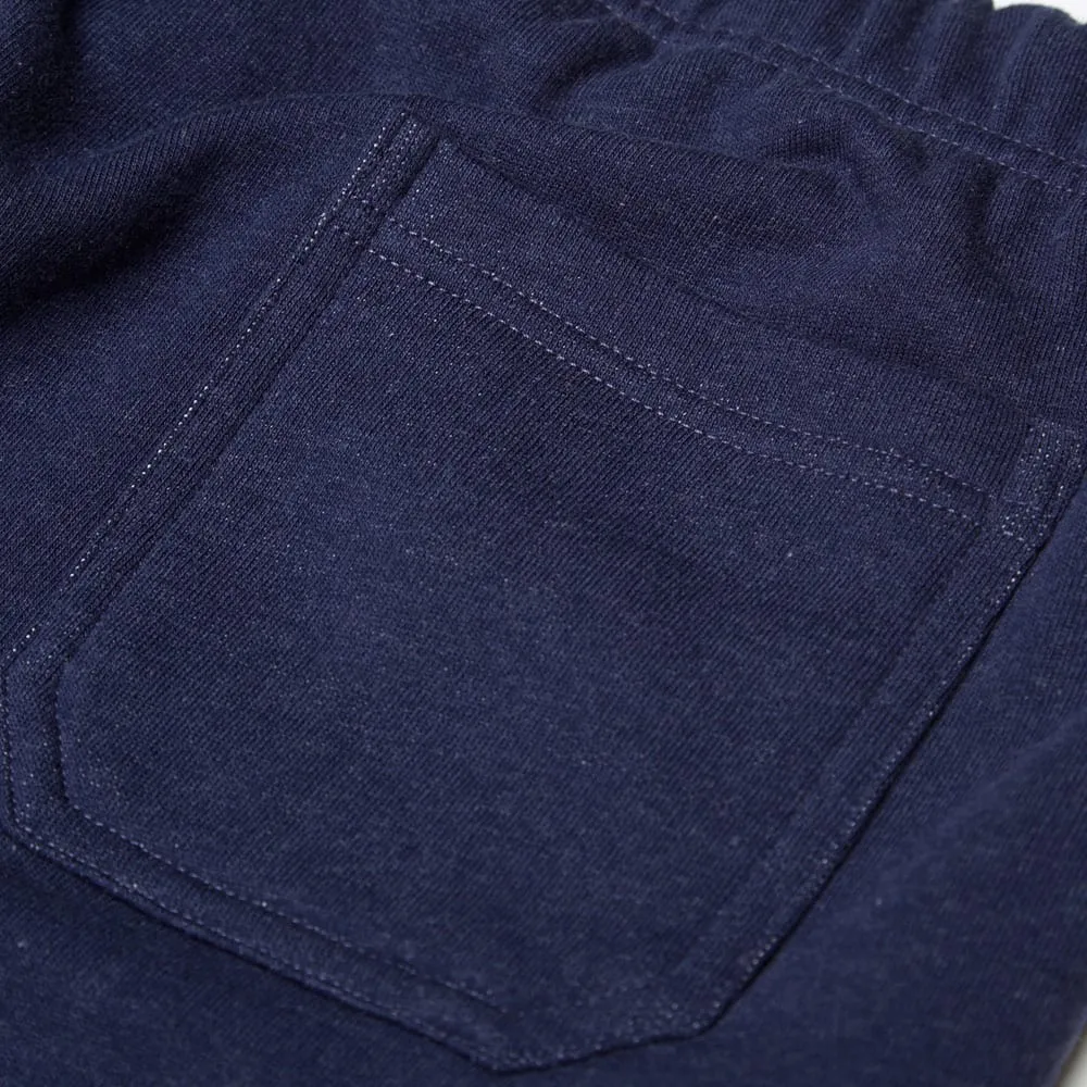 Sunspel Loopback Sweat ShortNavy Melange