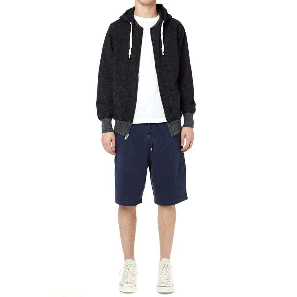 Sunspel Loopback Sweat ShortNavy Melange