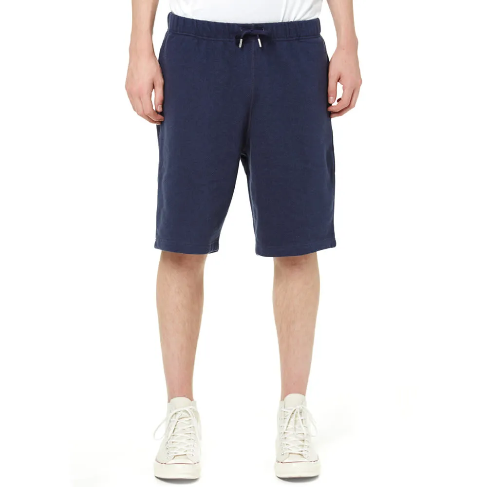 Sunspel Loopback Sweat ShortNavy Melange