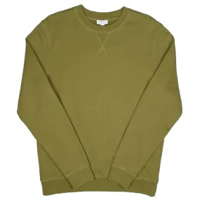 Sunspel - Loopback Sweatshirt - Olive