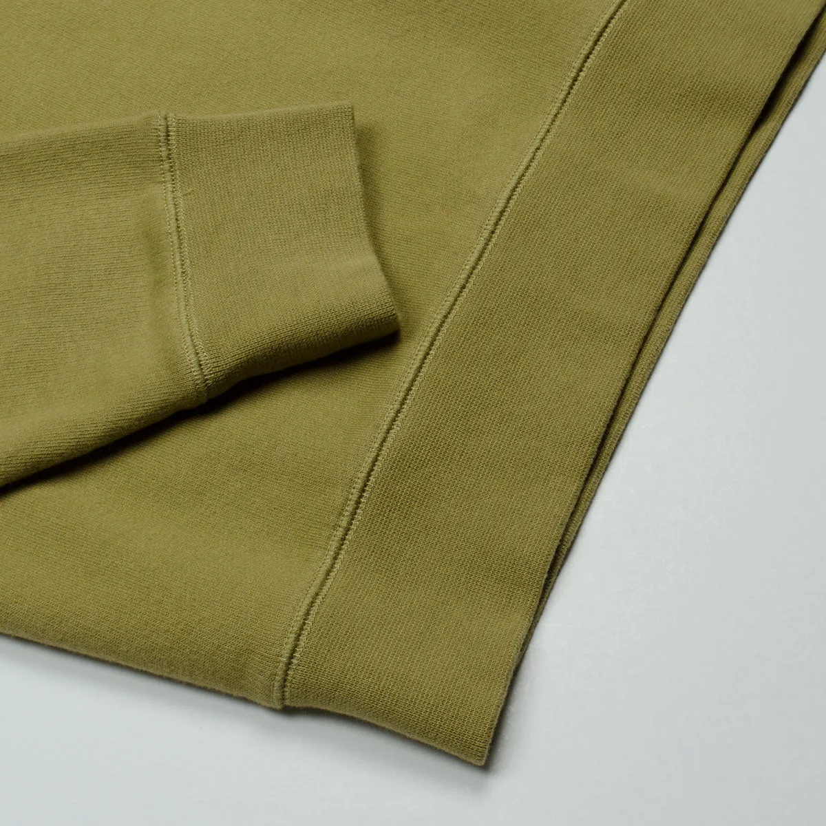 Sunspel - Loopback Sweatshirt - Olive