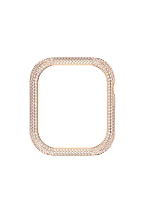 Swarovski Sparkling 41mm Rose Gold Plated Apple Watch Case