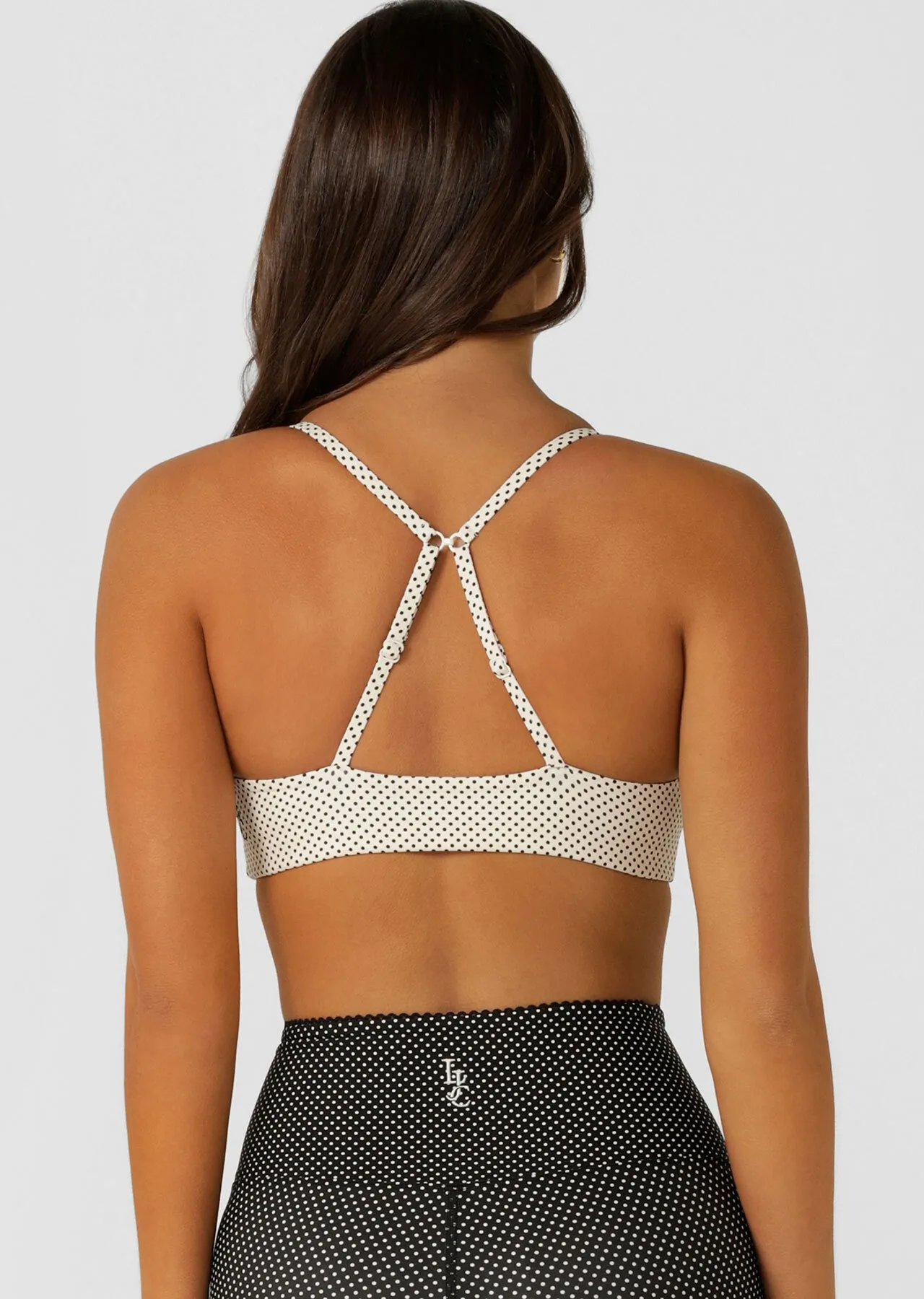 Sweet Thing Polka Dot Sports Bra