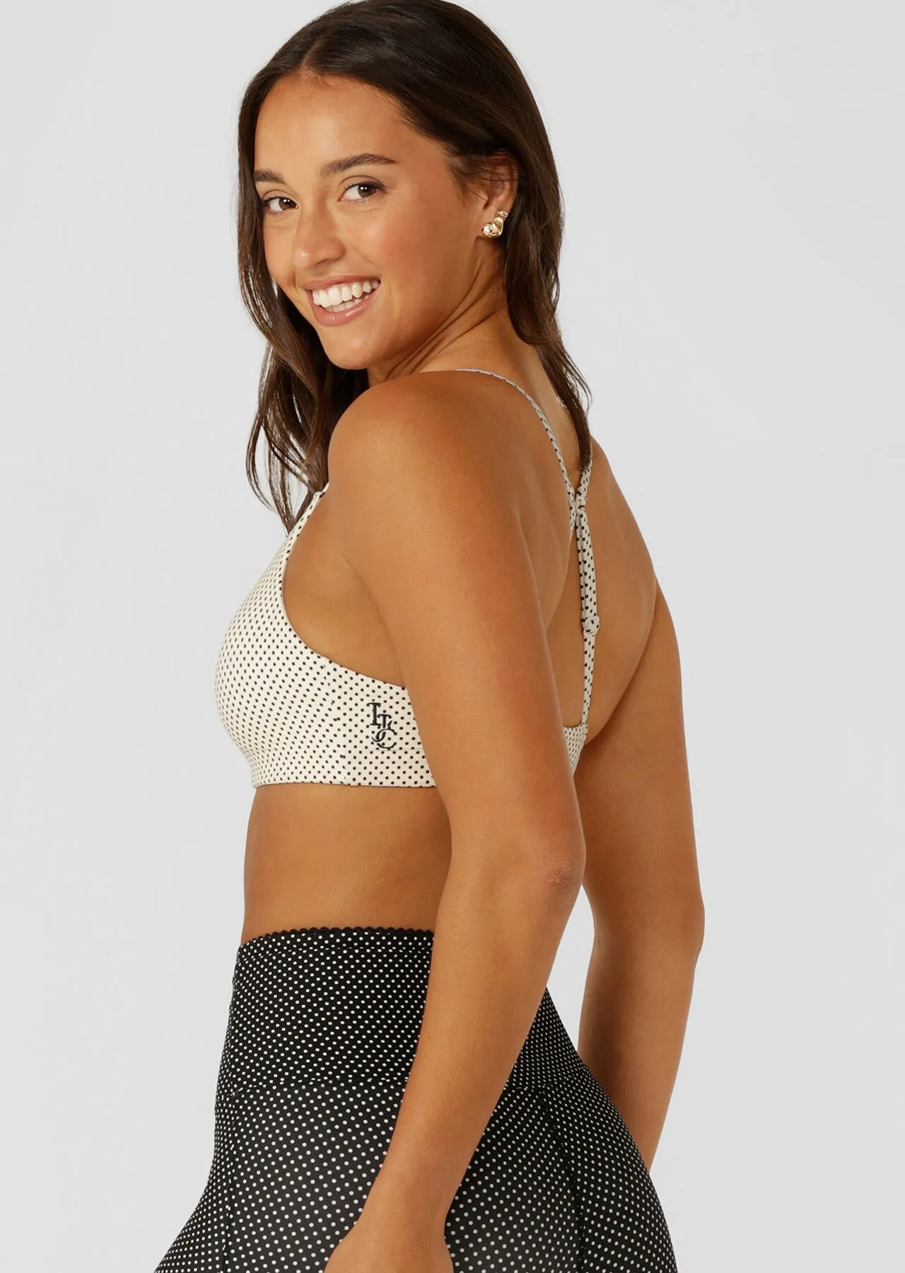 Sweet Thing Polka Dot Sports Bra