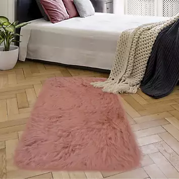 The Homemaker Rugs Collection Mongolian Faux Fur Rug | Kaleidoscope