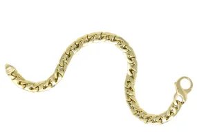 Tiffany & Co. Vintage 18 Karat Gold Cuban Chain Unisex Bracelet