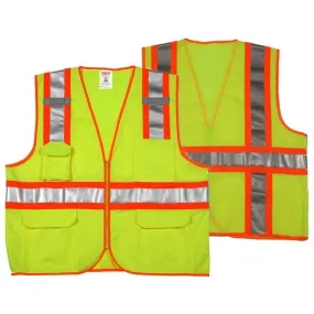 Tingley Rubber Unisex Job Sight Class 2 Surveyor Safety Vest