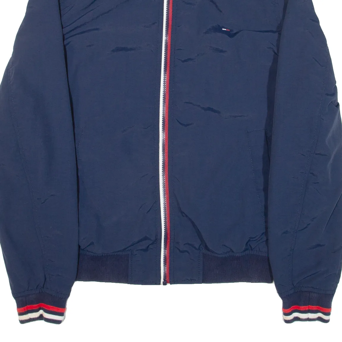 TOMMY HILFIGER Mens Bomber Jacket Blue S