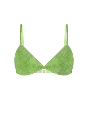 Triangle Bra Neon Green