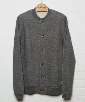 Triumph Herringbone Button Up Sweat