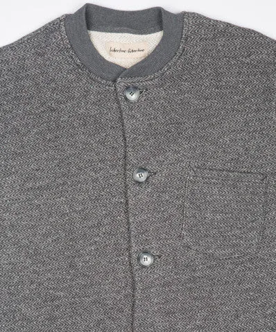 Triumph Herringbone Button Up Sweat