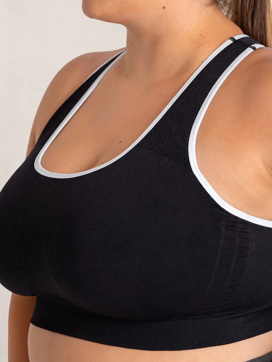 Truekind Seamless Racerback Sports Bra