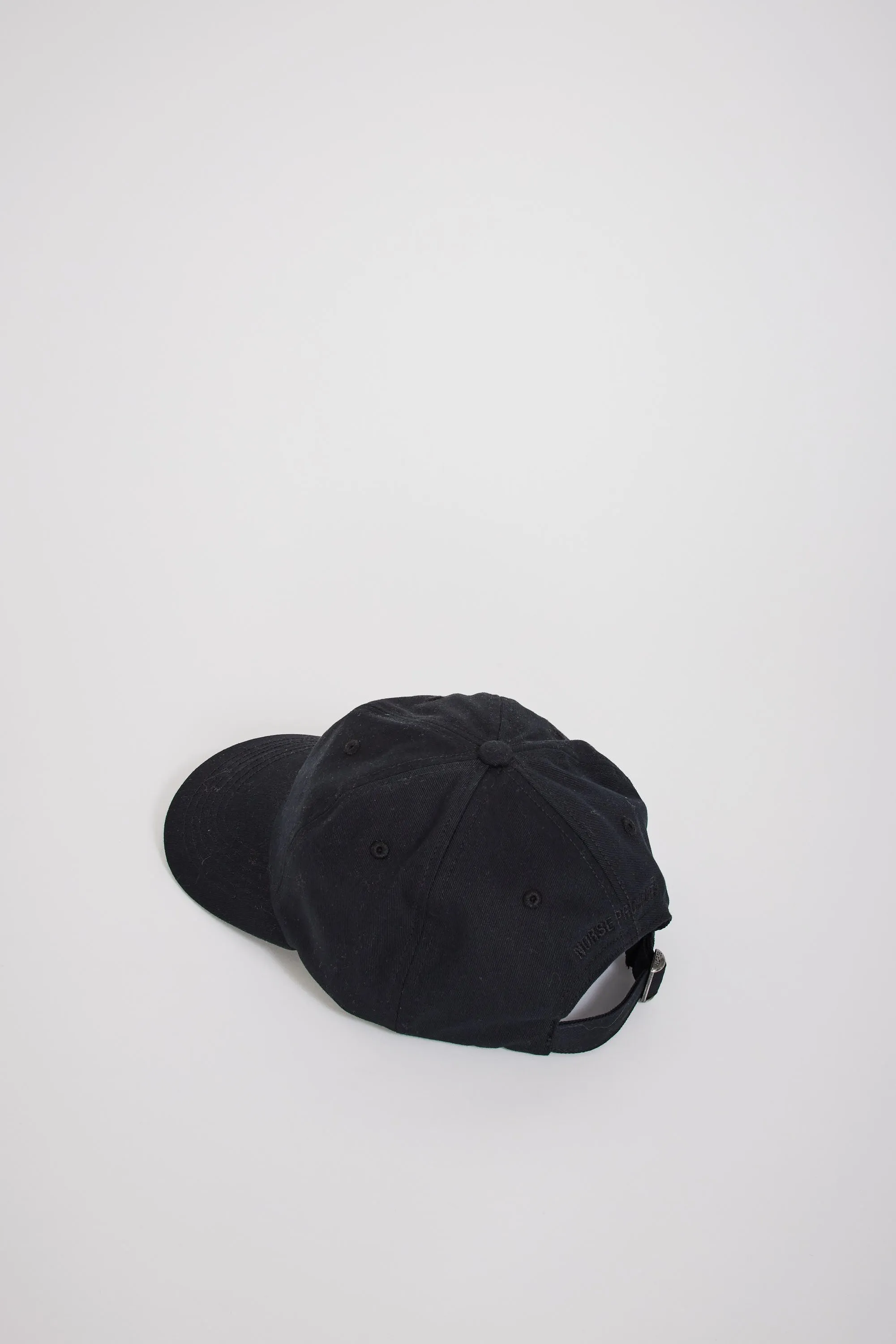 Twill Sports Cap Black