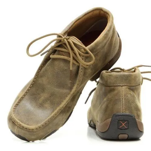 Twisted X Men’s Original Chukka (MDM0003) Driving Moc- Bomber Brown